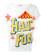 Faith Connexion 'have Fun' Printed T-shirt, Men's, Size: Small, White, Cotton