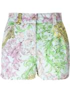 Versace Vintage Woman Printed Shorts
