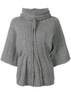 Stella Mccartney Aran Knit Top - Grey