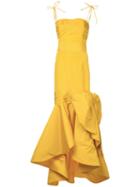 Bambah - Mermaid Gown - Women - Silk - 14, Yellow/orange, Silk