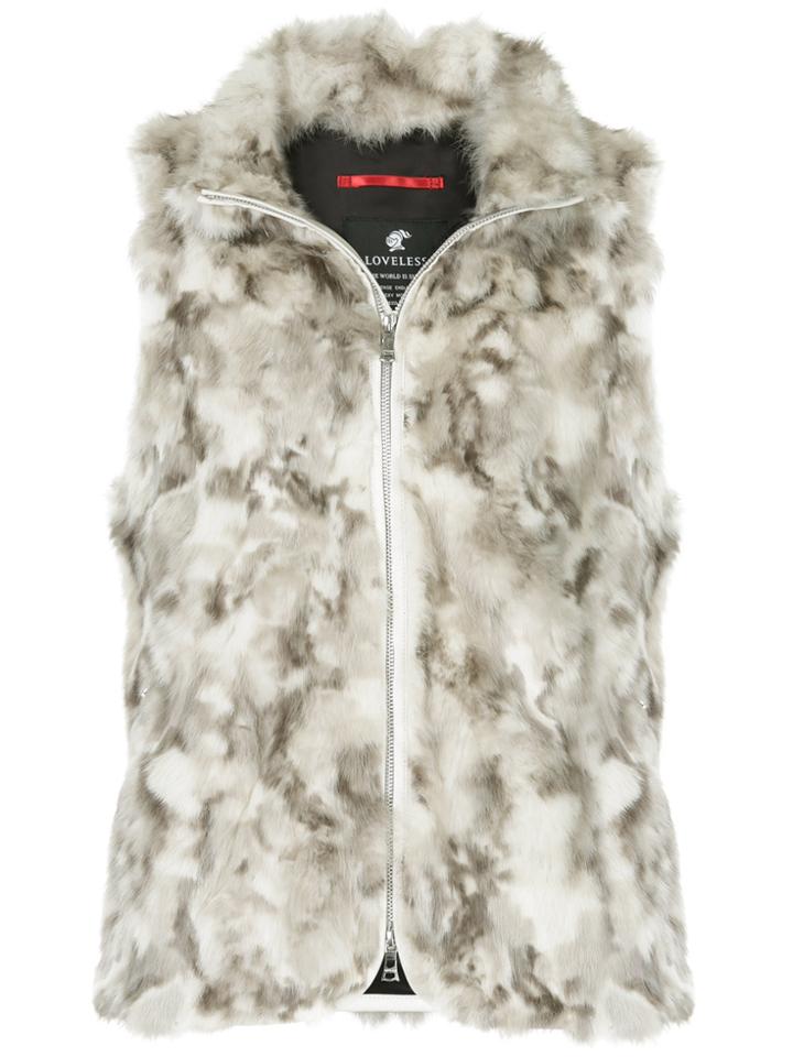 Loveless Camouflage Gilet - Grey