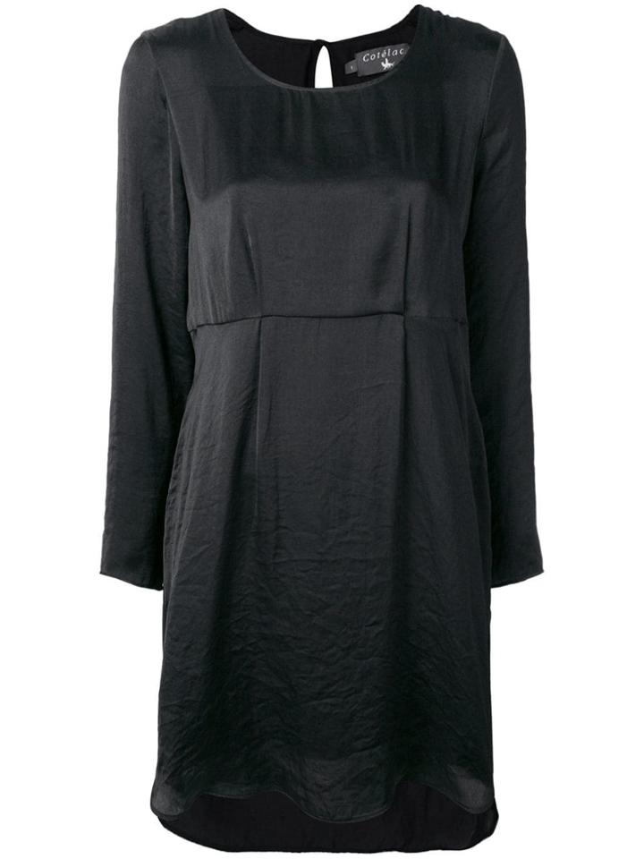 Cotélac Short Flared Dress - Black