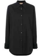 No21 - Classic Plain Shirt - Women - Cotton - 42, Black, Cotton