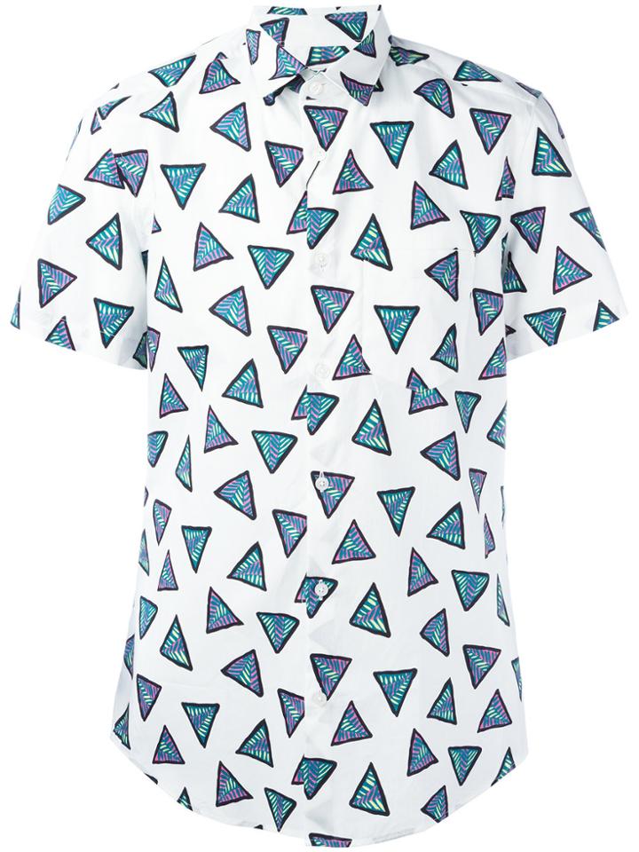 Forcerepublik Patterned Long-sleeved Shirt - Black