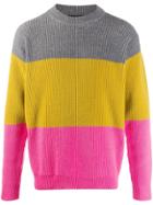 Roberto Collina Colour Block Jumper - Pink