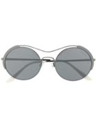 Prada Eyewear Round Sunglasses - Grey