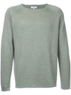 Venroy - Raglan Jumper - Men - Linen/flax - Xl, Green, Linen/flax
