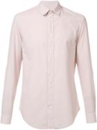 Maison Margiela Classic Long Sleeve Shirt, Men's, Size: 40, Pink/purple, Cotton