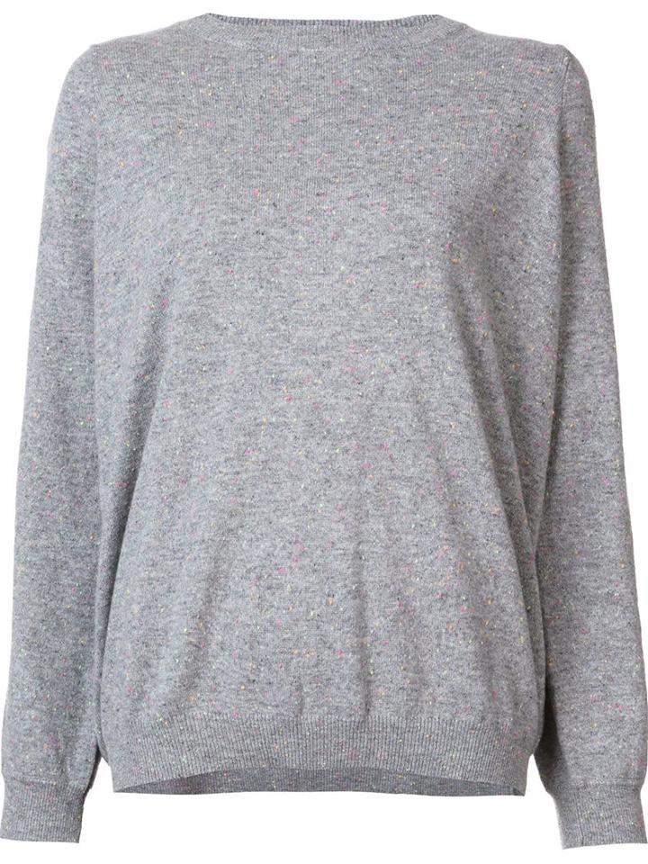 Thomas Wylde Cashmere 'drift' Jumper, Women's, Size: Large, Grey, Cashmere