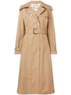 Gucci Double-breasted Belted Coat - Nude & Neutrals