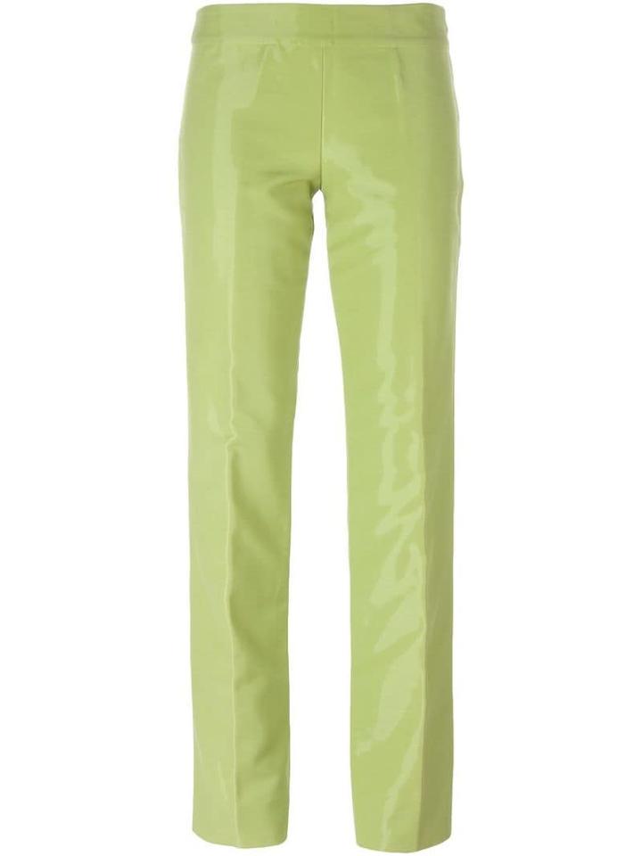 Romeo Gigli Pre-owned Straight Leg Trousers - Green