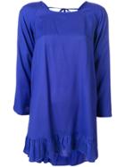 Sundress Indiana Short Dress - Blue