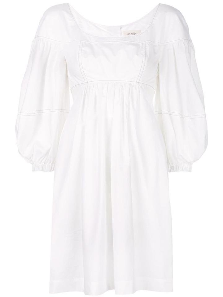Isa Arfen Side Cut-out Dress - White