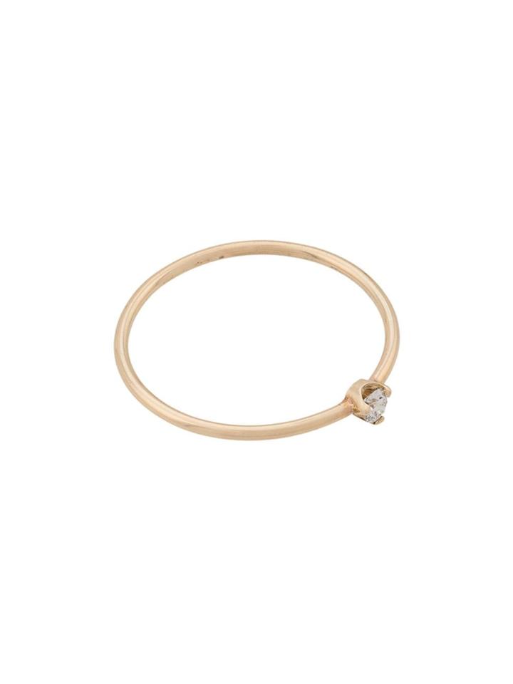 Zoë Chicco 14kt Yellow Gold Small Diamond Ring