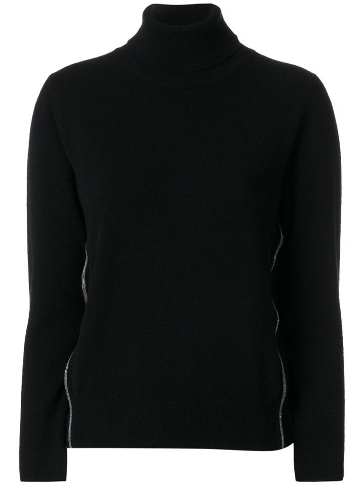Fabiana Filippi Roll Neck Jumper - Black