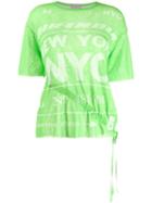 Mrz Nyc Print T-shirt - Green