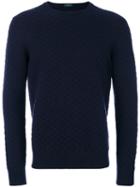 Zanone - Knitted Top - Men - Wool - 54, Black, Wool