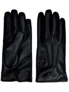 Giorgio Armani Logo-embossed Gloves - Black