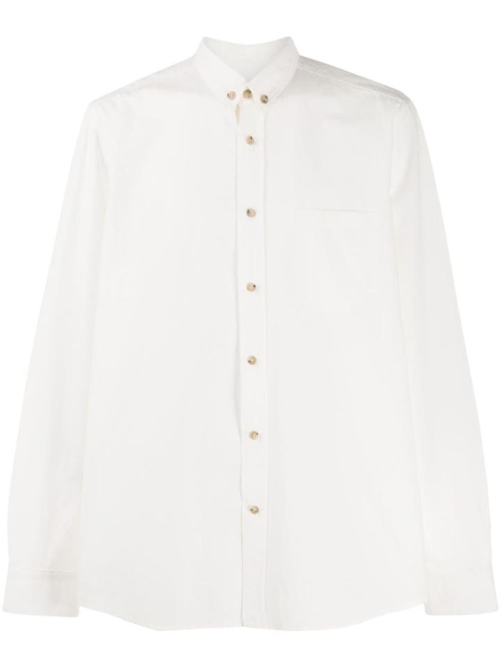 Nanushka Straight-fit Oxford Shirt - White