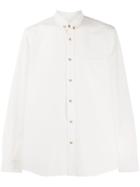 Nanushka Straight-fit Oxford Shirt - White
