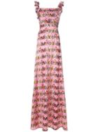 Ultràchic Animal Print Dress - Pink & Purple