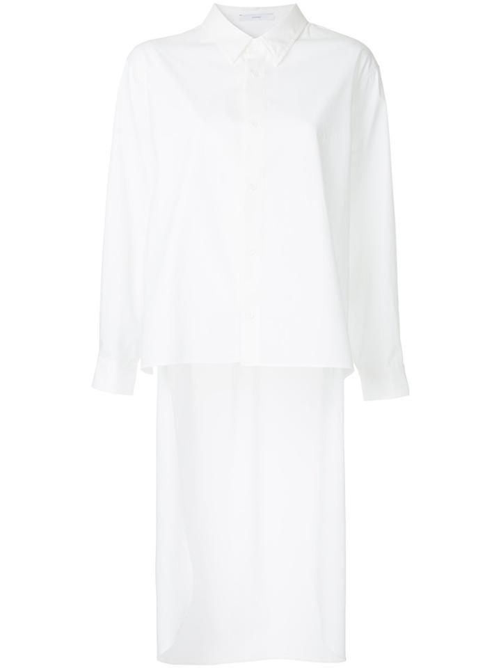 Astraet High-low Hem Shirt - White