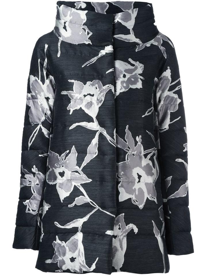 Herno Floral Print Puffer Jacket
