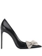 Saint Laurent Zoe 105 Bow Pumps - Black