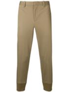 Neil Barrett Classic Tapered Trousers - Neutrals