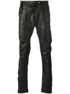 Army Of Me Elongated Tapered Trousers - Black