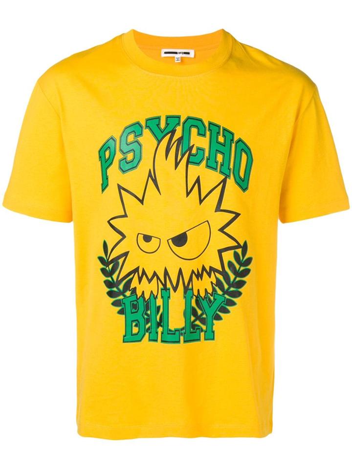 Mcq Alexander Mcqueen Psycho Billy T-shirt - Yellow
