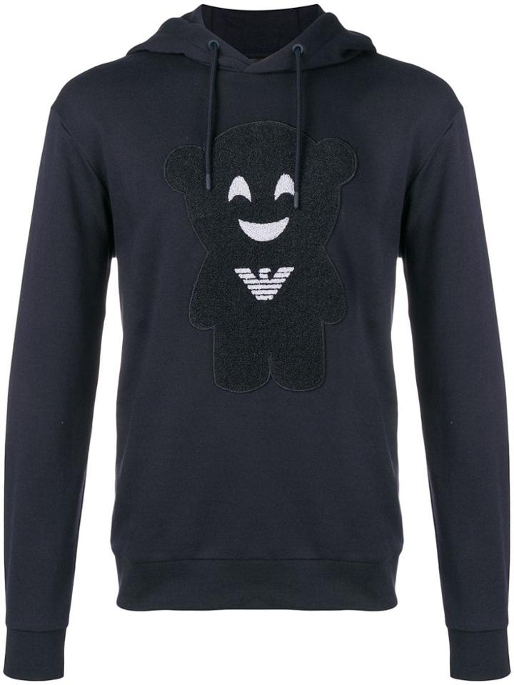 Emporio Armani Manga Bear Sweatshirt - Blue