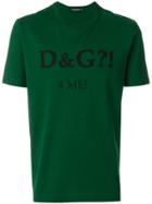 Dolce & Gabbana 4 Me Printed T-shirt - Green