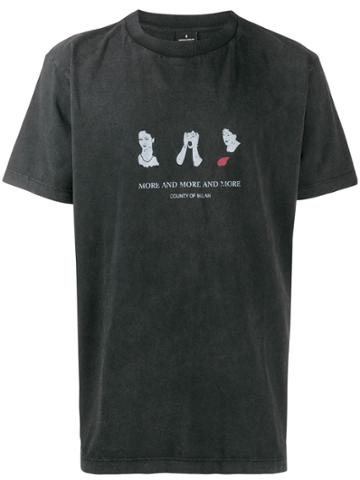 Marcelo Burlon County Of Milan More And More T-shirt - Black