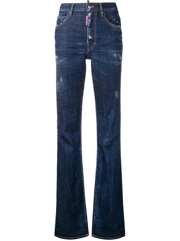Dsquared2 High-waisted Lauren Jeans - Blue