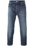 Jacob Cohen Stonewashed Jeans, Men's, Size: 31, Blue, Cotton/polyester/spandex/elastane