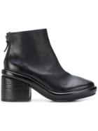 Marsèll Rear Zipped Ankle Boots - Black