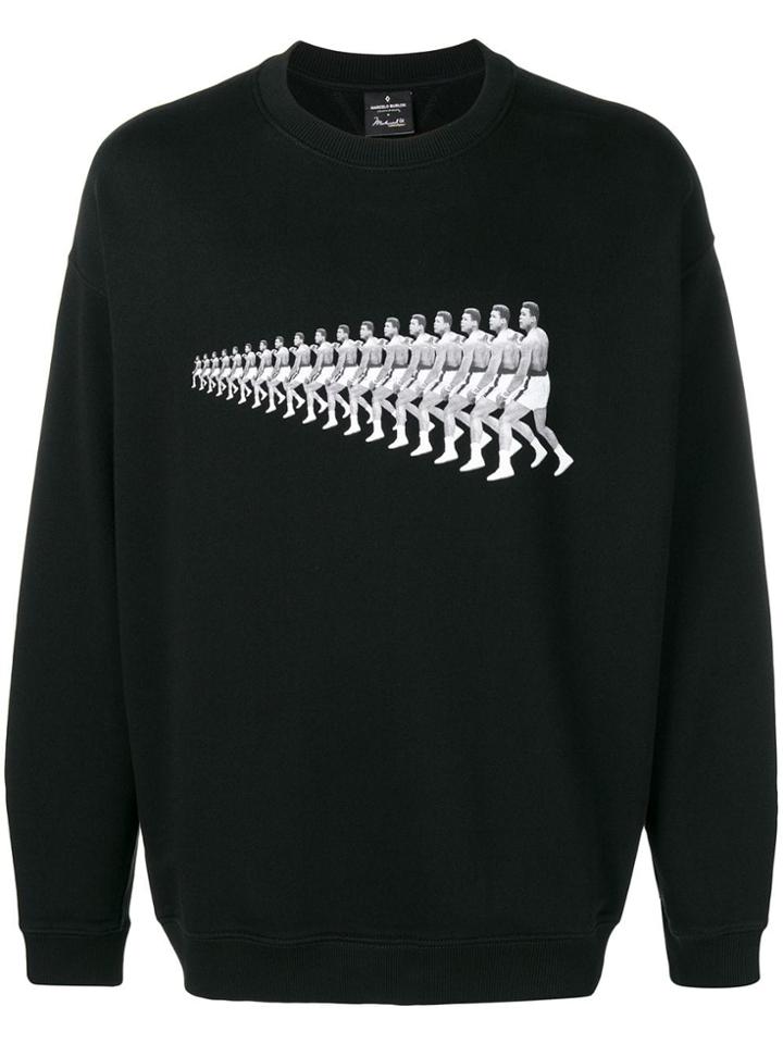 Marcelo Burlon County Of Milan Ali Series Sweatshirt - Black
