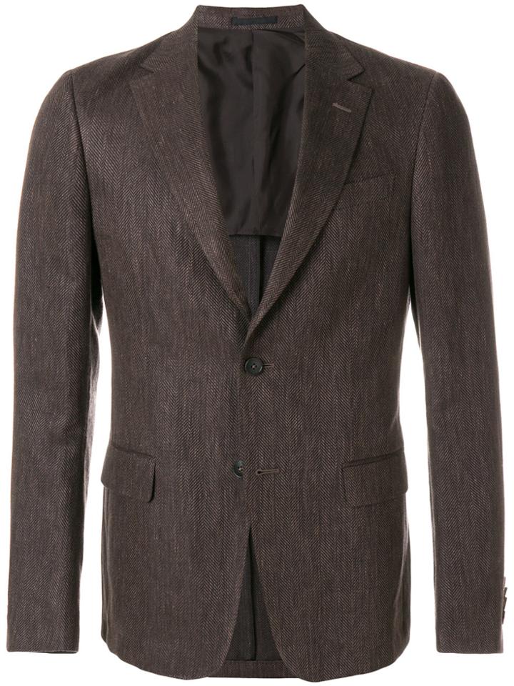 Z Zegna Classic Blazer - Brown