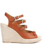 A.p.c. Strappy Wedge Sandals