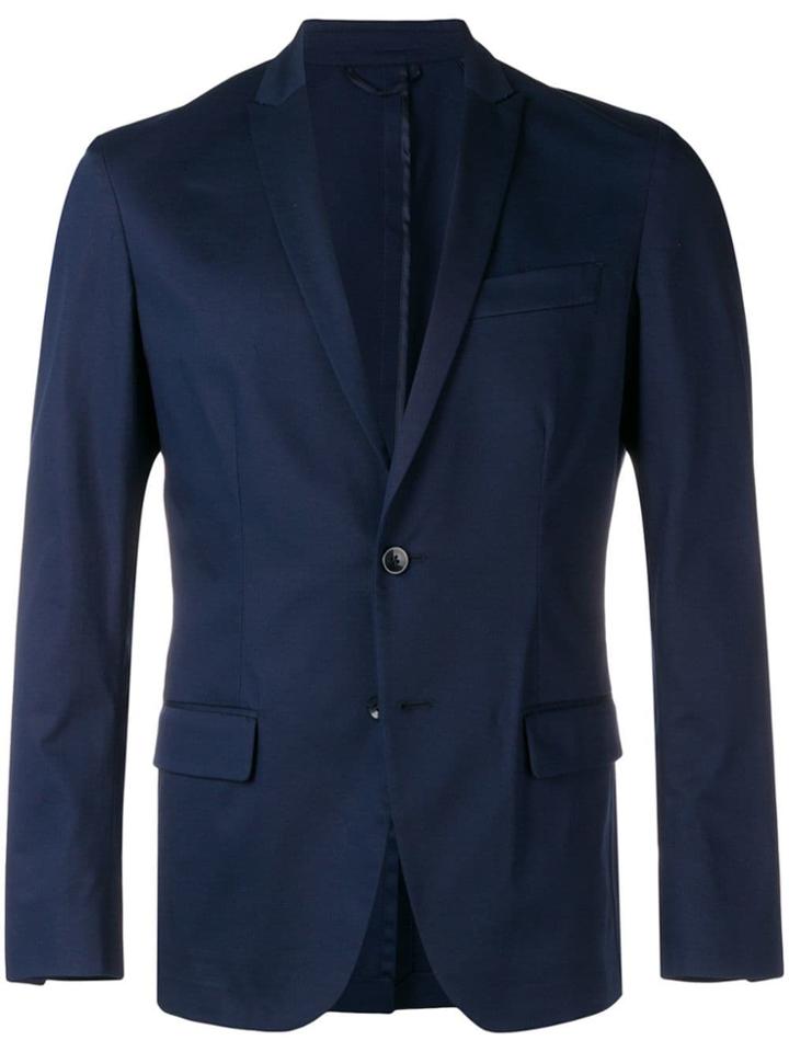 Dondup Single-breasted Blazer - Blue