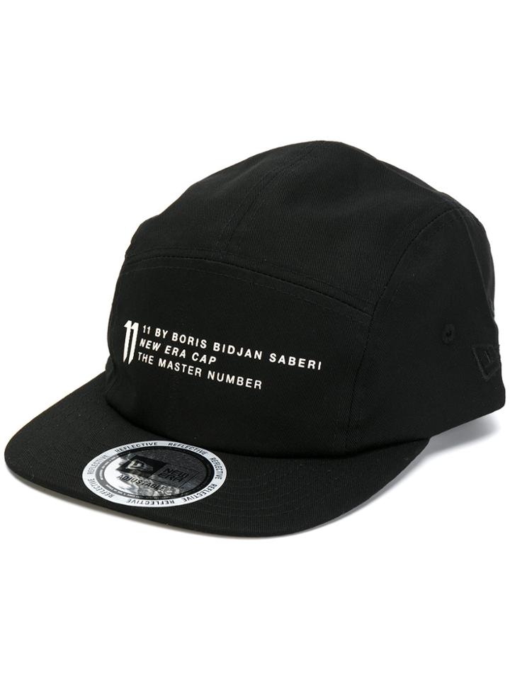 11 By Boris Bidjan Saberi 5 Panel Cap - Black