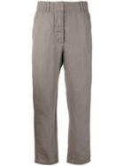 Kristensen Du Nord Crinkled Loose Fit Trousers - Nude & Neutrals