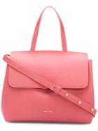 Mansur Gavriel Top Handle Tote - Pink & Purple