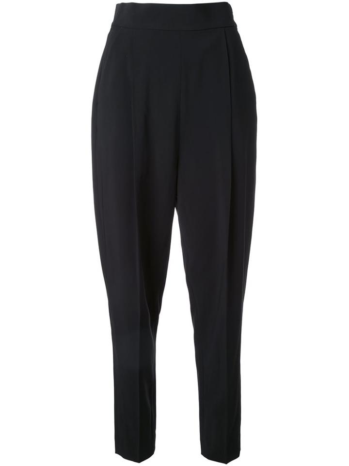 Enföld High-waisted Trousers, Women's, Size: 38, Black, Polyester