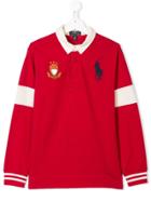 Ralph Lauren Kids Teen Long-sleeve Polo Shirt - Red