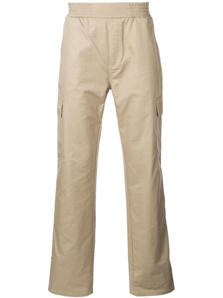 Anton Belinskiy Side-stripe Trousers - Brown