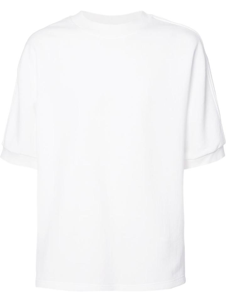 Ports 1961 Short-sleeve Sweatshirt, Men's, Size: Large, White, Cotton/polyamide