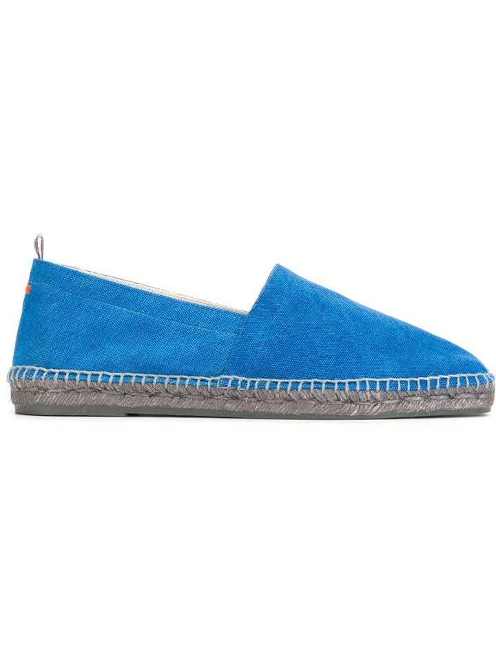 Castañer Pablo Espadrilles, Men's, Size: 46, Blue, Cotton/rubber