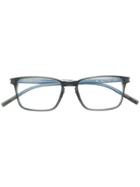 Saint Laurent Eyewear Classic Square Glasses - Grey